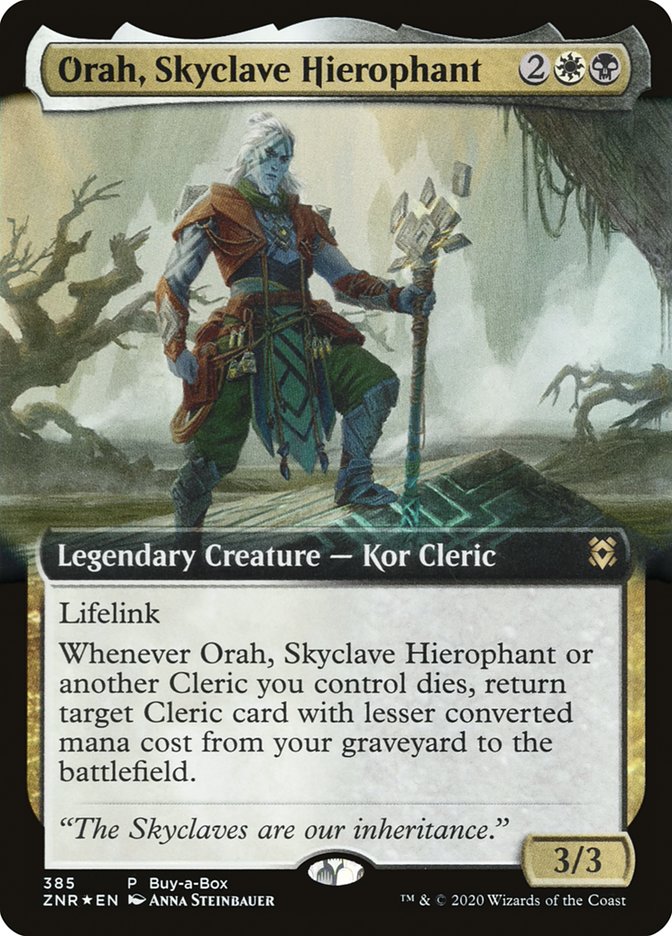 Orah, Skyclave Hierophant (Buy-A-Box) [Zendikar Rising] | Fandemonia Ltd