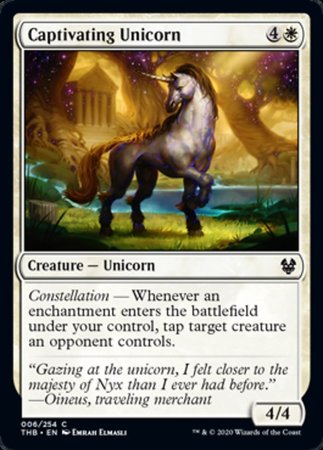 Captivating Unicorn [Theros Beyond Death] | Fandemonia Ltd