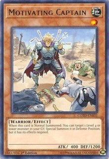 Motivating Captain [COTD-EN031] Rare | Fandemonia Ltd