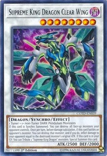 Supreme King Dragon Clear Wing [COTD-EN039] Rare | Fandemonia Ltd