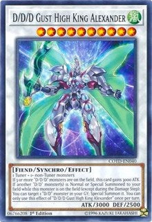 D/D/D Gust High King Alexander [COTD-EN040] Rare | Fandemonia Ltd