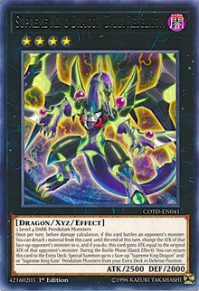 Supreme King Dragon Dark Rebellion [COTD-EN041] Rare | Fandemonia Ltd