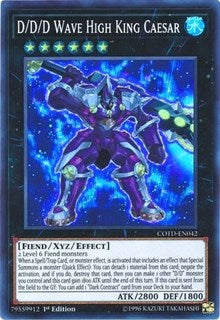 D/D/D Wave High King Caesar [COTD-EN042] Super Rare | Fandemonia Ltd