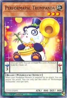 Performapal Trumpanda [COTD-EN095] Common | Fandemonia Ltd