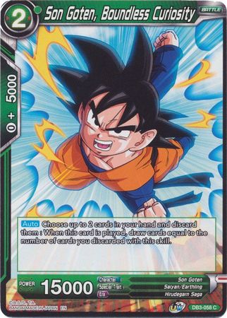 Son Goten, Boundless Curiosity [DB3-058] | Fandemonia Ltd