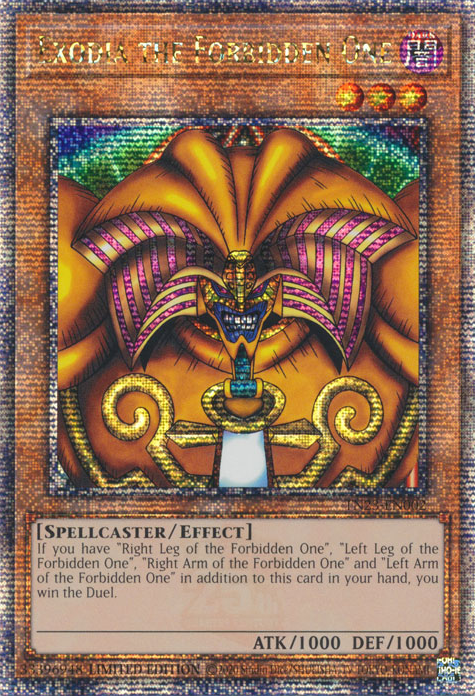 Exodia the Forbidden One [TN23-EN002] Quarter Century Secret Rare | Fandemonia Ltd