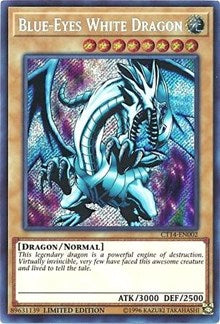 Blue-Eyes White Dragon [CT14-EN002] Secret Rare | Fandemonia Ltd