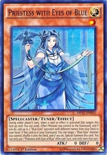 Priestess with Eyes of Blue [MP17-EN055] Super Rare | Fandemonia Ltd