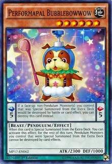 Performapal Bubblebowwow [MP17-EN062] Common | Fandemonia Ltd