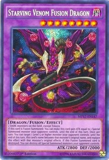 Starving Venom Fusion Dragon [MP17-EN147] Secret Rare | Fandemonia Ltd