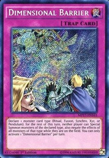 Dimensional Barrier [MP17-EN163] Secret Rare | Fandemonia Ltd