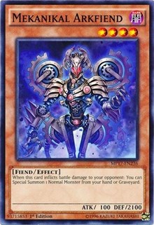 Mekanikal Arkfiend [MP17-EN236] Common | Fandemonia Ltd