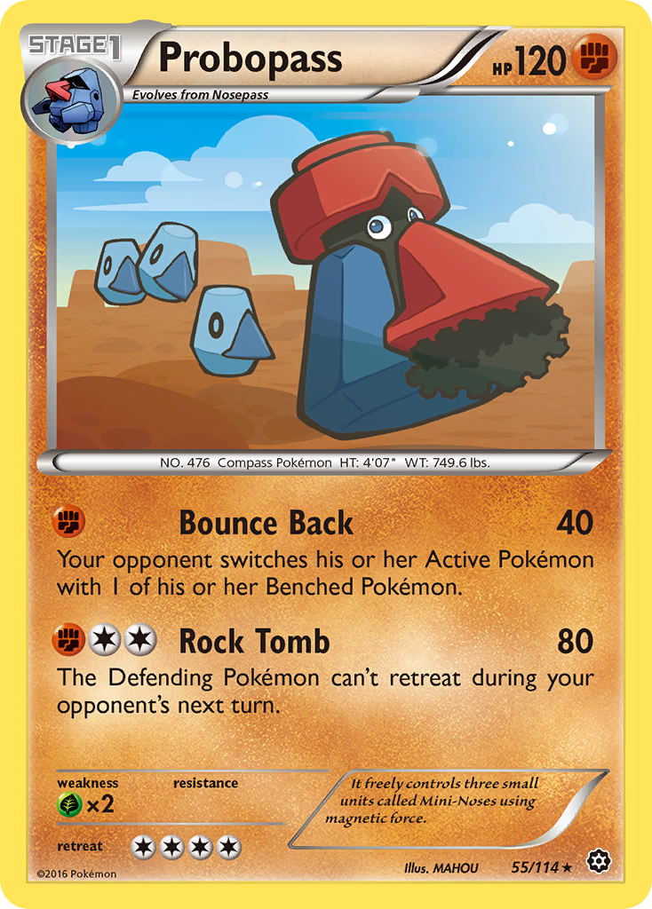 Probopass (55/114) [XY: Steam Siege] | Fandemonia Ltd