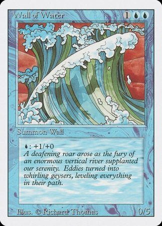 Wall of Water [Revised Edition] | Fandemonia Ltd