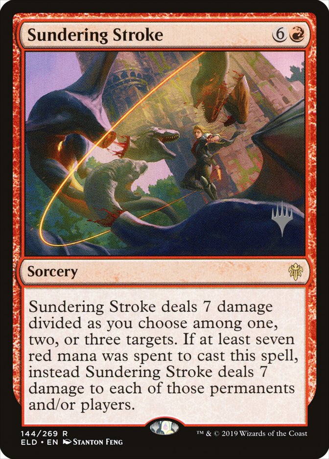 Sundering Stroke (Promo Pack) [Throne of Eldraine Promos] | Fandemonia Ltd