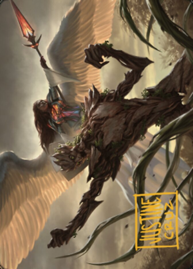 Strength of the Coalition Art Card (Gold-Stamped Signature) [Dominaria United Art Series] | Fandemonia Ltd