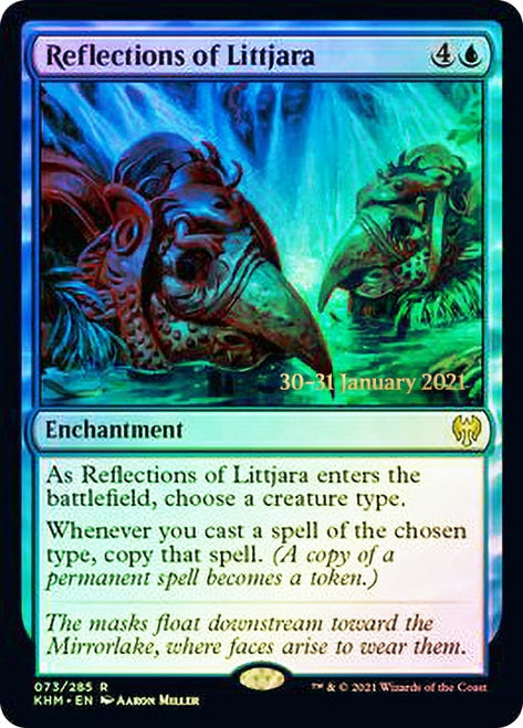 Reflections of Littjara  [Kaldheim Prerelease Promos] | Fandemonia Ltd