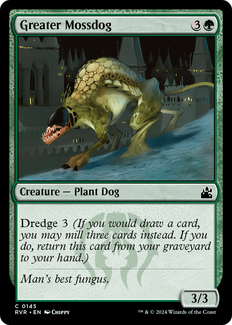 Greater Mossdog [Ravnica Remastered] | Fandemonia Ltd