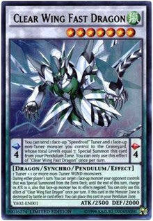 Clear Wing Fast Dragon [YA02-EN001] Ultra Rare | Fandemonia Ltd