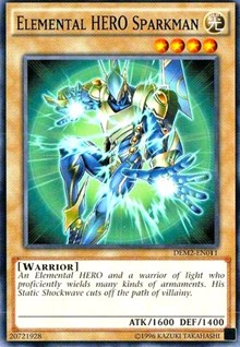 Elemental HERO Sparkman [DEM2-EN011] Common | Fandemonia Ltd