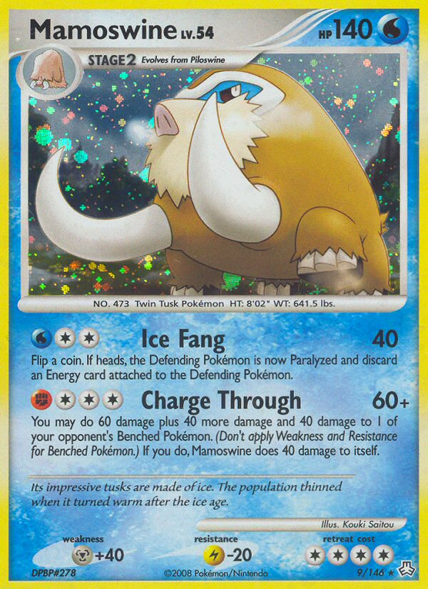 Mamoswine (9/146) [Diamond & Pearl: Legends Awakened] | Fandemonia Ltd