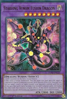 Starving Venom Fusion Dragon [LEDD-ENC25] Ultra Rare | Fandemonia Ltd