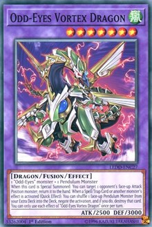 Odd-Eyes Vortex Dragon [LEDD-ENC27] Common | Fandemonia Ltd