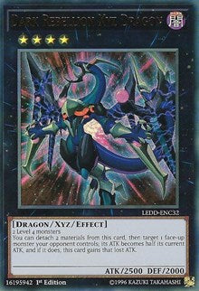 Dark Rebellion Xyz Dragon [LEDD-ENC32] Ultra Rare | Fandemonia Ltd