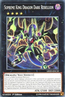 Supreme King Dragon Dark Rebellion [LEDD-ENC33] Common | Fandemonia Ltd