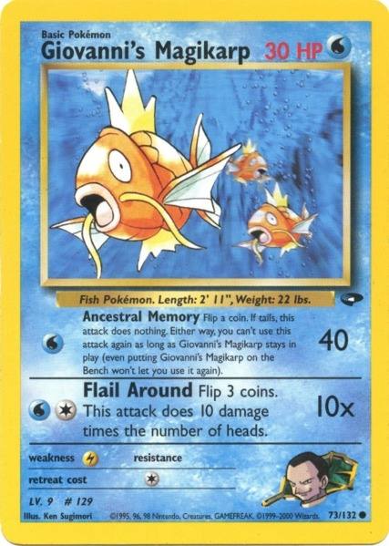 Giovanni's Magikarp (73/132) [Gym Challenge Unlimited] | Fandemonia Ltd