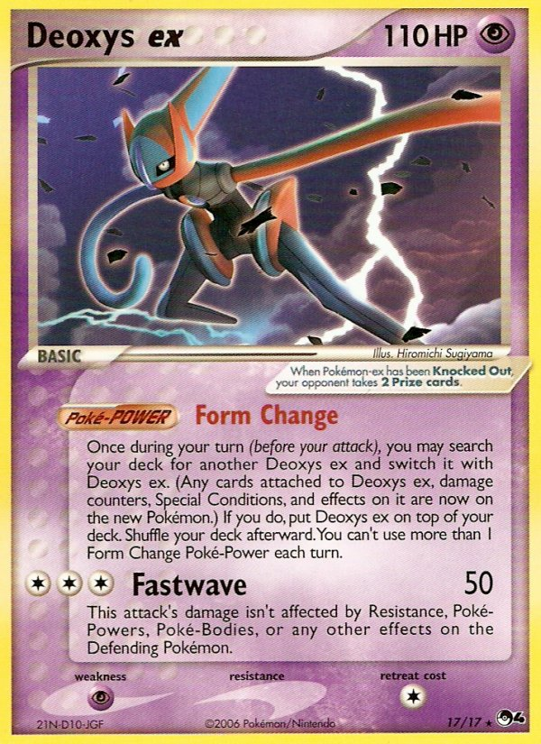 Deoxys ex (17/17) [POP Series 4] | Fandemonia Ltd