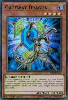 Gateway Dragon [CIBR-EN007] Super Rare | Fandemonia Ltd