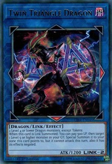 Twin Triangle Dragon [CIBR-EN046] Rare | Fandemonia Ltd