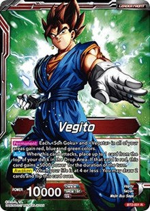Vegito // Fusion Warrior Super Saiyan Vegito [BT2-001] | Fandemonia Ltd
