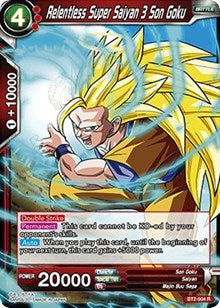 Relentless Super Saiyan 3 Son Goku [BT2-004] | Fandemonia Ltd