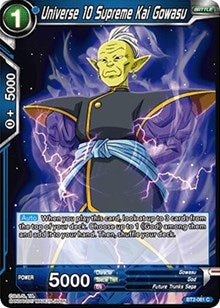 Universe 10 Supreme Kai Gowasu [BT2-061] | Fandemonia Ltd