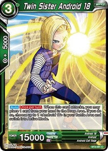 Twin Sister Android 18 [BT2-091] | Fandemonia Ltd