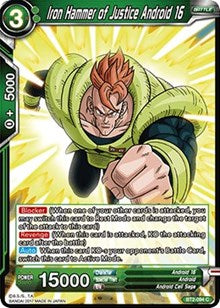 Iron Hammer of Justice Android 16 [BT2-094] | Fandemonia Ltd