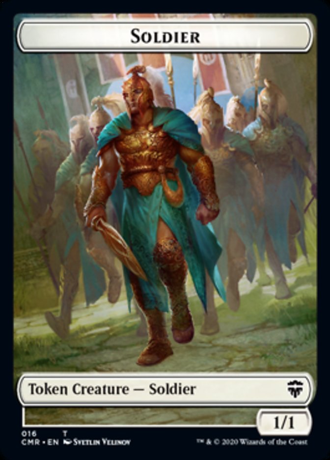 Cat // Soldier Token [Commander Legends Tokens] | Fandemonia Ltd