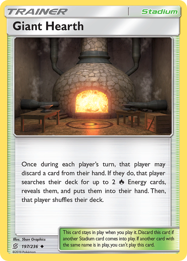 Giant Hearth (197/236) [Sun & Moon: Unified Minds] | Fandemonia Ltd