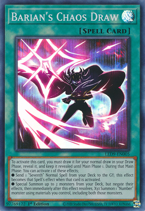 Barian's Chaos Draw [LED9-EN005] Super Rare | Fandemonia Ltd