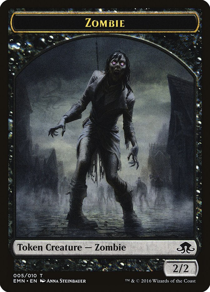 Zombie (005/010) [Eldritch Moon Tokens] | Fandemonia Ltd