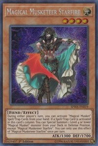 Magical Musketeer Starfire [SPWA-EN019] Secret Rare | Fandemonia Ltd