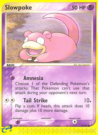 Slowpoke (45/95) [EX: Team Magma vs Team Aqua] | Fandemonia Ltd