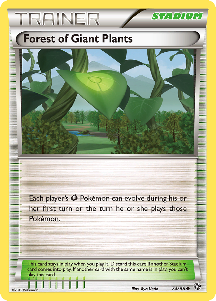 Forest of Giant Plants (74/98) [XY: Ancient Origins] | Fandemonia Ltd