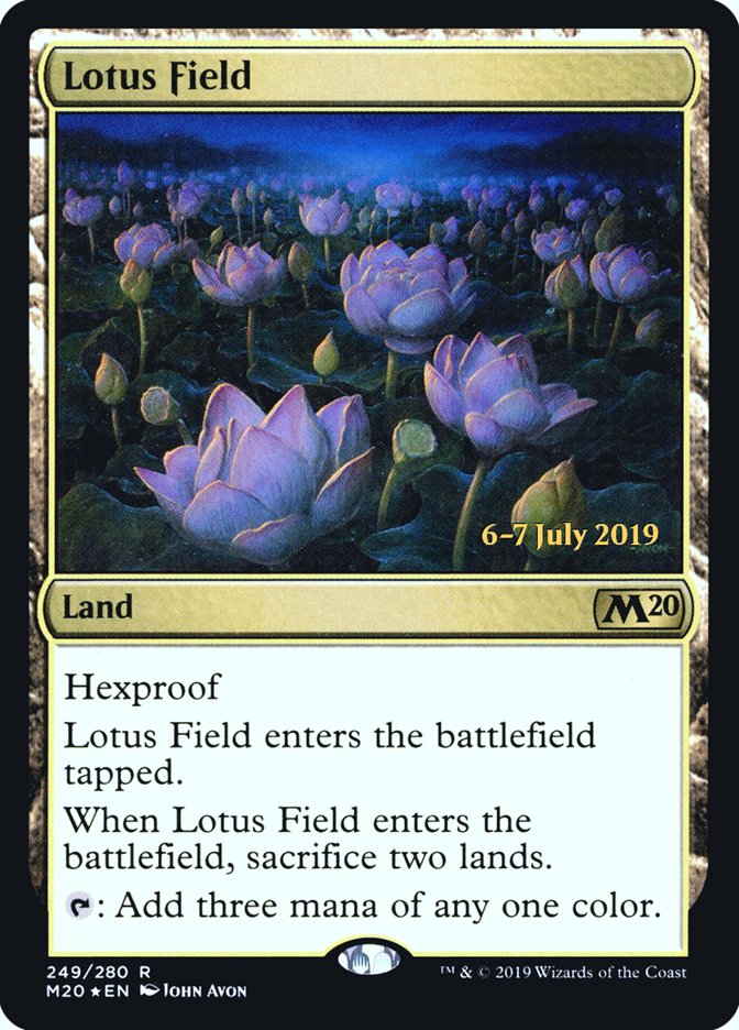 Lotus Field  [Core Set 2020 Prerelease Promos] | Fandemonia Ltd