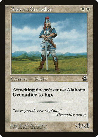 Alaborn Grenadier [Portal Second Age] | Fandemonia Ltd