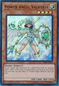 Power Angel Valkyria [SR05-EN003] Super Rare | Fandemonia Ltd