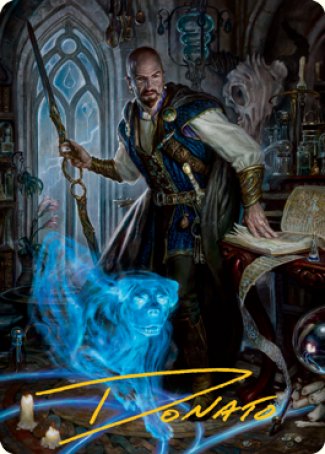 Mordenkainen Art Card (Gold-Stamped Signature) [Dungeons & Dragons: Adventures in the Forgotten Realms Art Series] | Fandemonia Ltd