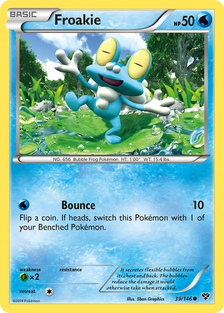 Froakie (39/146) [XY: Base Set] | Fandemonia Ltd